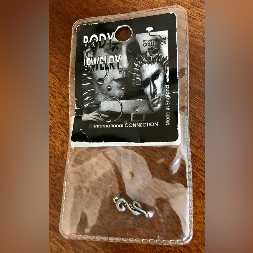 Y2K Delicate Swirl Charm 16G Surgical Steel Barbell 10mm - 3/8"